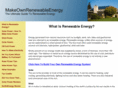 makeownrenewableenergy.com