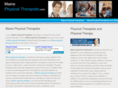 mainephysicaltherapists.com
