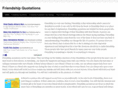 friendshipquotations.info