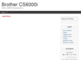 buybrothercs6000i.com