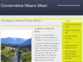 conservativemeansmean.com