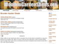 woodengardensheds.org