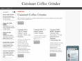 cuisinartcoffeegrinder.net