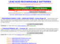leadacidrechargeablebatteries.com