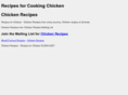 chickenrecipeschicken.com