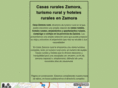 casaszamorarural.com