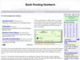 bankroutingnumbers.net