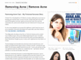 removingacne.org