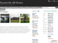 fayettevillearkansashomes.com