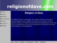 religionofdave.com