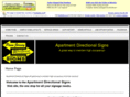 apartmentdirectionalsigns.com