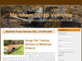 markhamscrap-vehicles.com