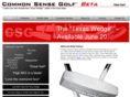 commonsensegolf.net