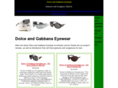 dolceandgabbanaeyewear.com