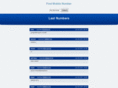 numberscanner.com