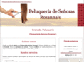 peluqueriadesenorasrosannas.com