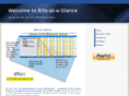 bills-at-a-glance.com