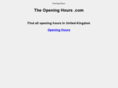 theopeninghours.com