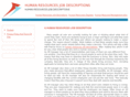 humanresourcesjobdescriptions.biz