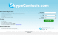 skypecontacts.com