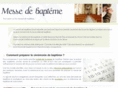 messe-de-bapteme.com