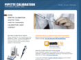 pipettecalibration.net