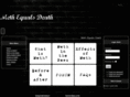methequalsdeath.com