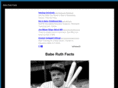baberuthfacts.com