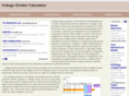 voltagedividercalculator.com