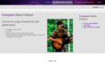 evergreenmusicfestival.com