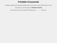 printablecrosswords.org