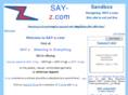 say-z.com