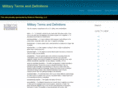 militaryterms.net