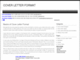 coverletterformat.org