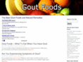 goutfoods.org