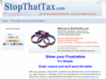 stopthattax.com