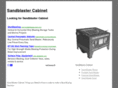 sandblastercabinet.com