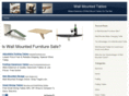 wallmountedtables.com