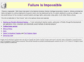 failureisimpossible.com