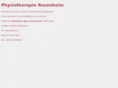 physiotherapie-rosenheim.com