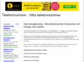 telefonummer.se