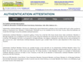 authenticationattestation.com
