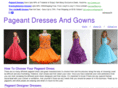 pageantdressesandgowns.com