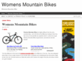 womensmountainbikes.net