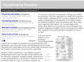 housekeepingchecklist.org