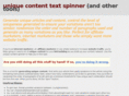 uniquecontentspinner.com