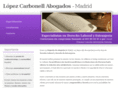 lopezcarbonellabogados.com