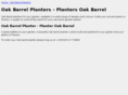 oakbarrelplanters.com
