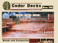 cedardecks.com