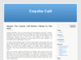 coyotecall.net